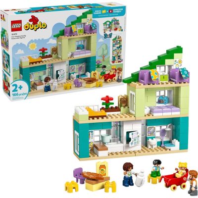 樂高LEGO Duplo幼兒系列 - 10470 3 合 1 現代住家玩偶組