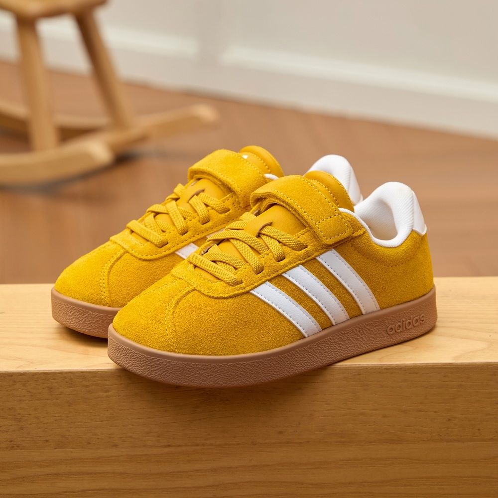 【adidas 愛迪達】 VL COURT 運動休閒鞋 滑板 德訓鞋 復古 童鞋 (多款任選) (D款)