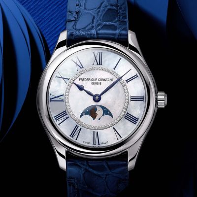 CONSTANT康斯登 Classics系列 珍珠母貝 月相 機械腕錶 錶 手錶 送禮 36mm/FC-331MPWND3B6