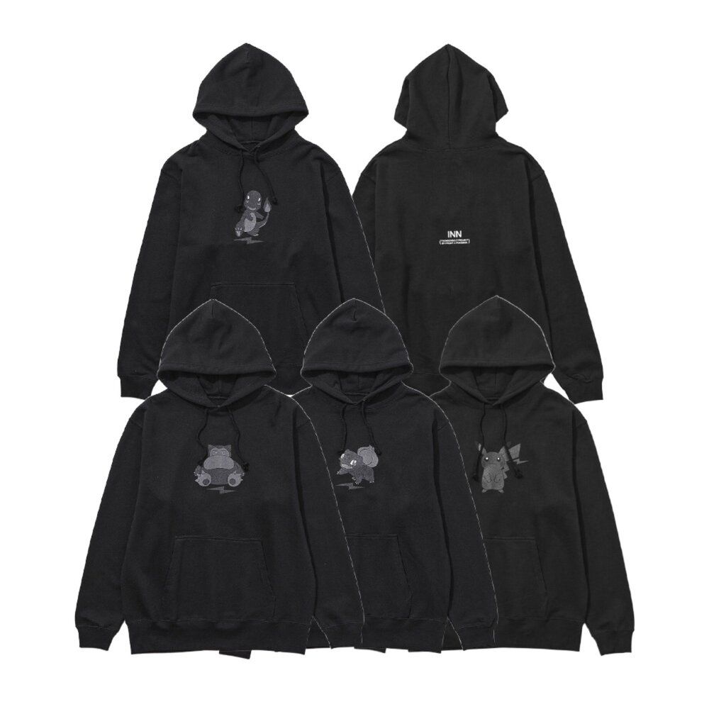 Fragment x Pokemon Thunderbolt Project Hoodie 帽T 卡比獸/皮卡丘/小