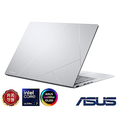ASUS華碩 ASUS UX3405CA 14吋可觸控筆電 (Ultra 7 255H/32GB/1TB SSD/EVO/白霧銀/Zenbook 14 OLED)