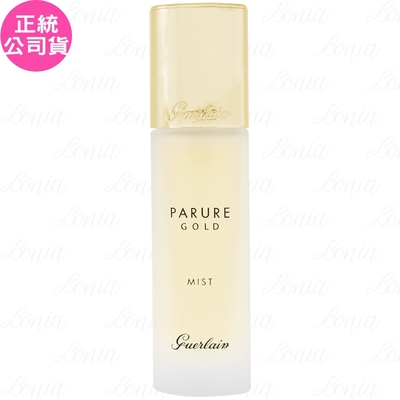 GUERLAIN 嬌蘭 24K純金光超保濕持妝噴霧，30ml 容量，專為臉部設計，提供超強保濕與長效持妝效果。採用24K純金光技術，讓妝容更閃亮自然，適合各種膚質使用，為您帶來奢華護膚體驗。