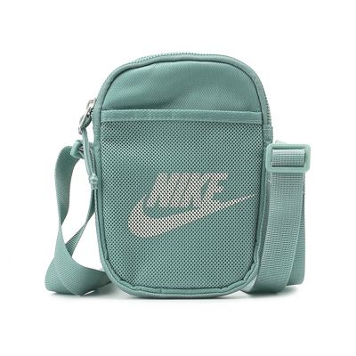 NIKE HERITAGE 小側背包 藍綠 BA5871-017