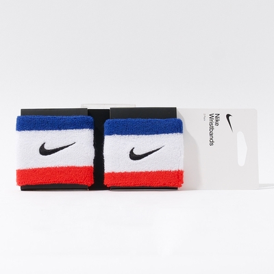 Nike SWOOSH 腕帶 藍白紅 運動 休閒 保護 LOGO 護腕 N000156562-0OS