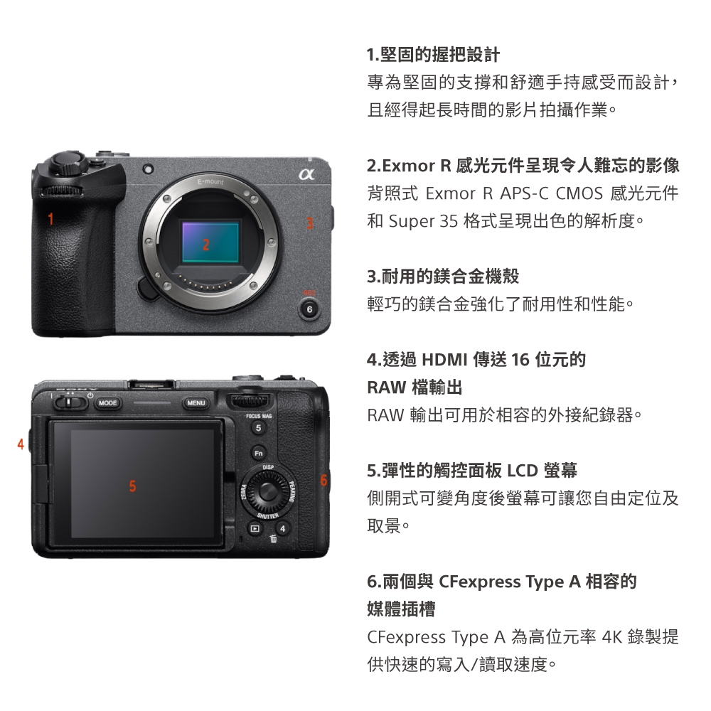 SONY索尼 ILME-FX30 - 詳情4
