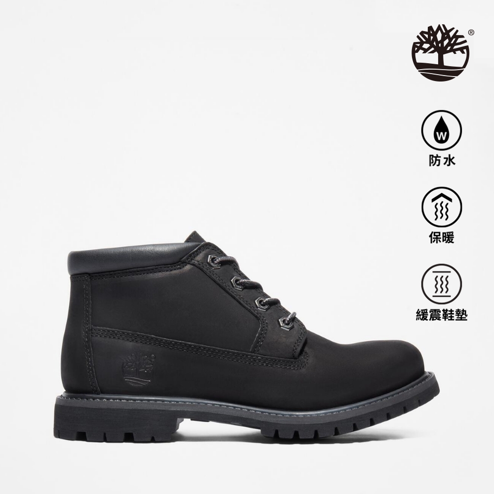 Timberland 女款黑色磨砂革防水低筒靴|23398001 | 靴子| Yahoo