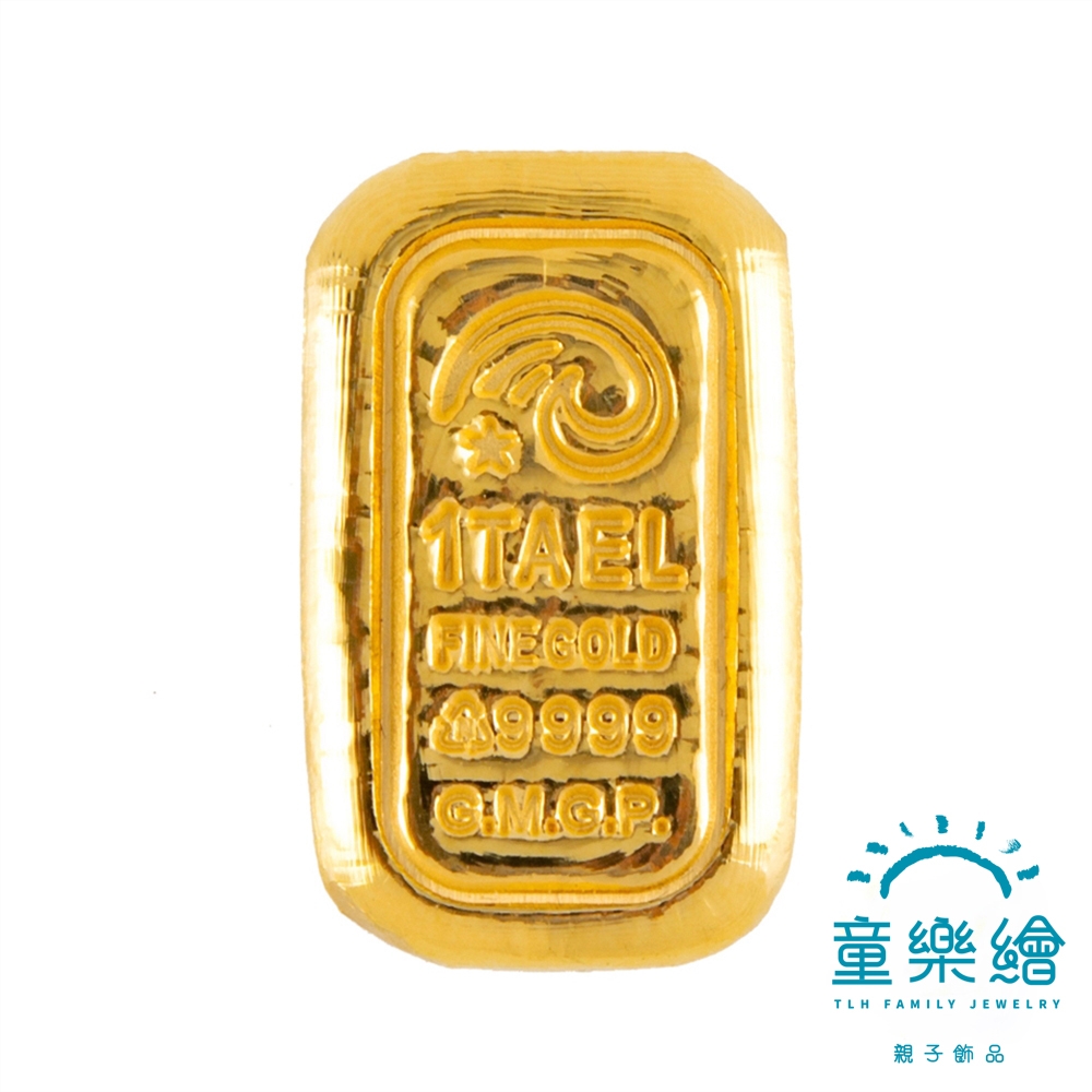 【童樂繪金飾】1台兩幸運星luckystar 黃金金塊金條 (投資 送禮)