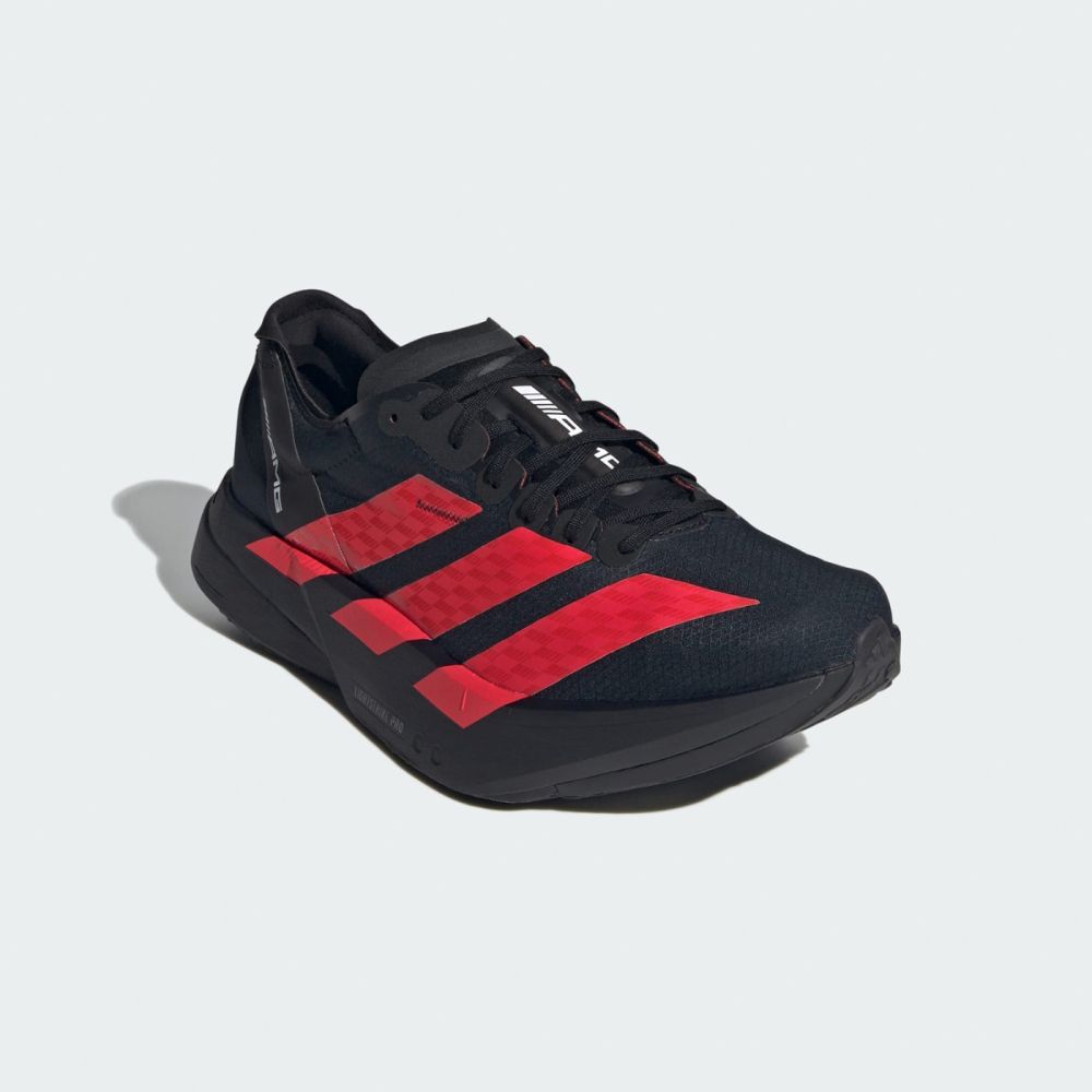 adidas x AMG Adizero Adios Pro 4 M 男鞋黑紅競速跑鞋聯名賓士愛迪達