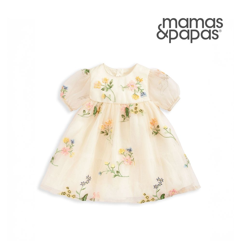 Mamas&Papas 春芽呢喃-短袖洋裝