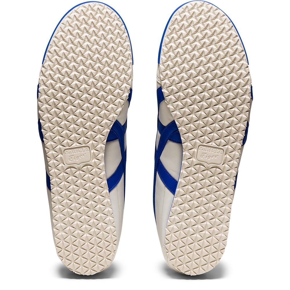 Onitsuka Tiger】鬼塚虎白底藍色虎爪紋MEXICO 66(1183B497-100