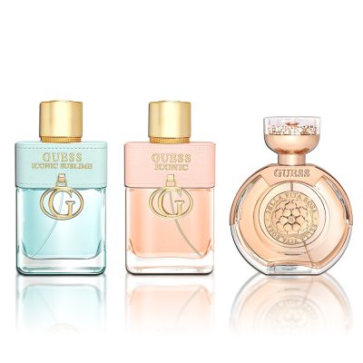 GUESS 沁綠/鉑金典藏女性淡香精/瑰麗風華淡香水 100ML 3款供選