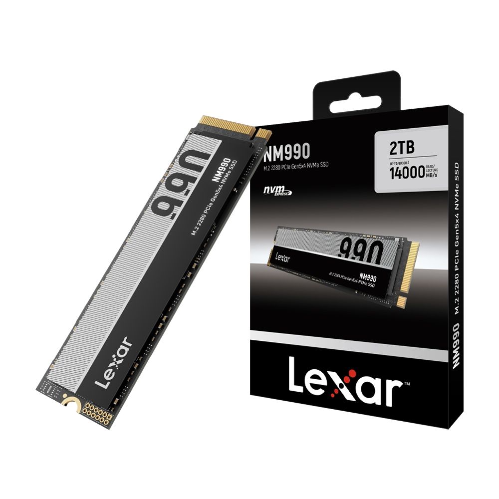 Lexar 雷克沙NM990 M.2 2280 PCIeGen5x4 2TB 固態硬碟| 其他品牌