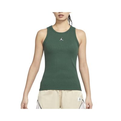JORDAN ESSENTIALS 小Logo 女款 背心 橄欖綠 DO5049-333