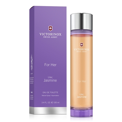 VICTORINOX 瑞士維氏 Swiss Army 丁香茉莉女性淡香水100ml-專櫃公司貨