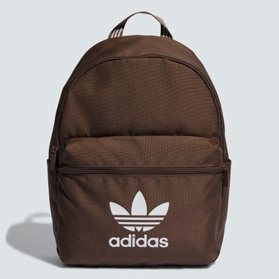 ADIDAS ORIGINALS ADICOLOR BACKPK三葉草 後背包-咖啡-IS4360