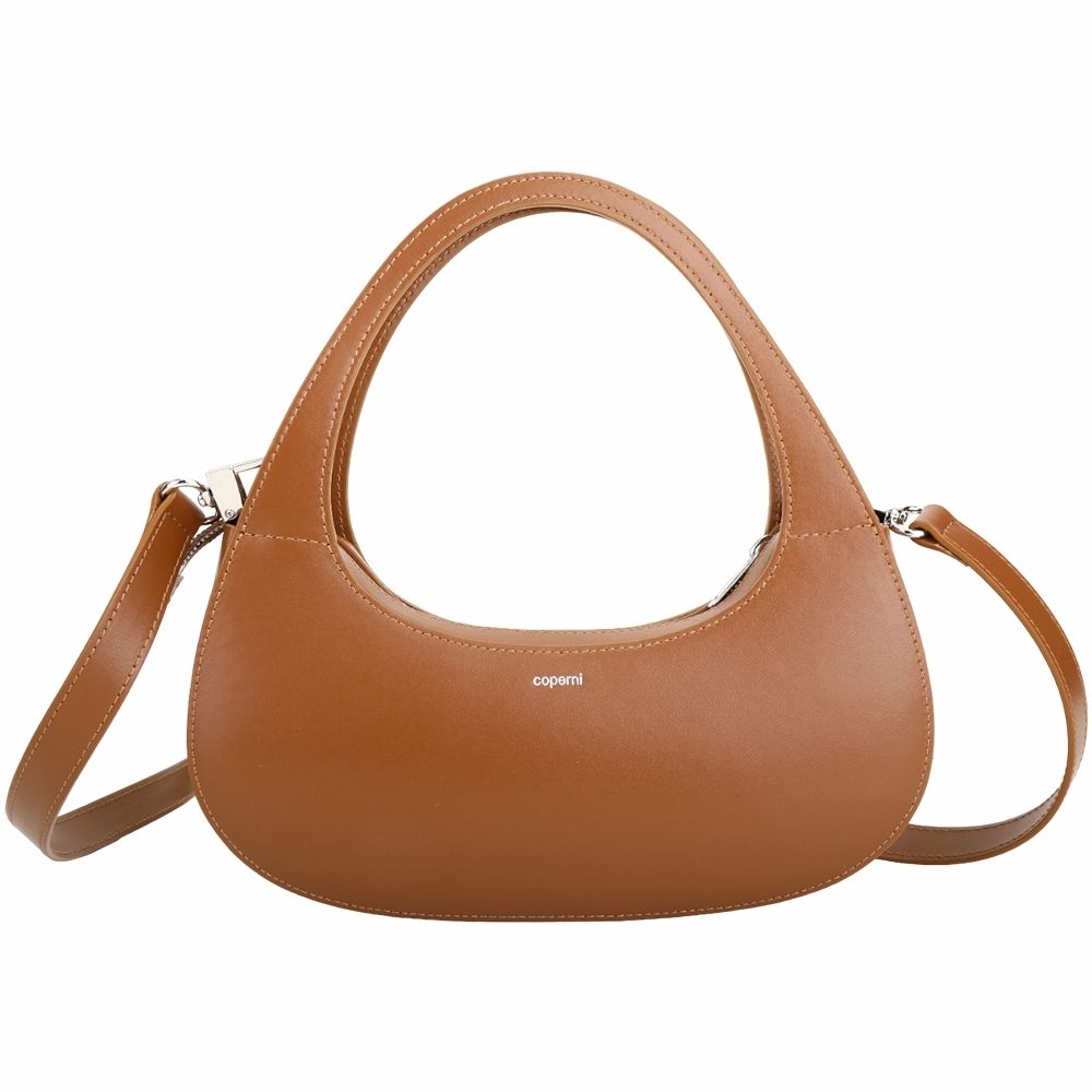 miu miu / CELINE / LOEWE 精品飾品 耳環 皮帶均一價 $15888 (CoperniBaguetteSwipe兩用包-咖棕)
