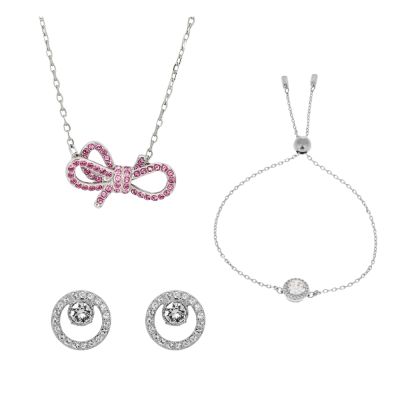 SWAROVSKI 璀璨水晶項鍊/耳環/手環 均一價$1999 多款任選(時時樂限定)