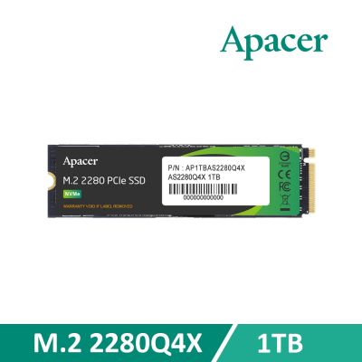 宇瞻 Apacer AS2280Q4X 1TB M.2 PCIE Gen4 SSD