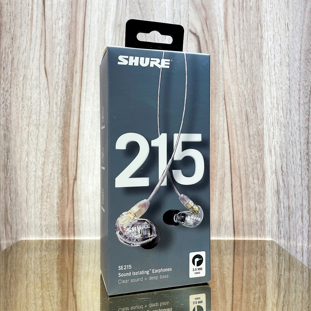 SHURE SE215 SE Anoic 215 公司貨 入耳式 監聽耳機 保固兩年 送原廠袋 多色 限量 (透明系)