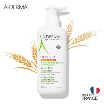 A-DERMA艾芙美 A-Derma 艾芙美 燕麥新葉益護佳乳液 (清爽型) 400ml