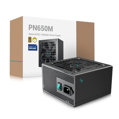 DEEPCOOL 九州風神 PN650M 650W 金牌 全模 ATX3.1(PCIe5.1) 電源供應器(10年保3年換新)