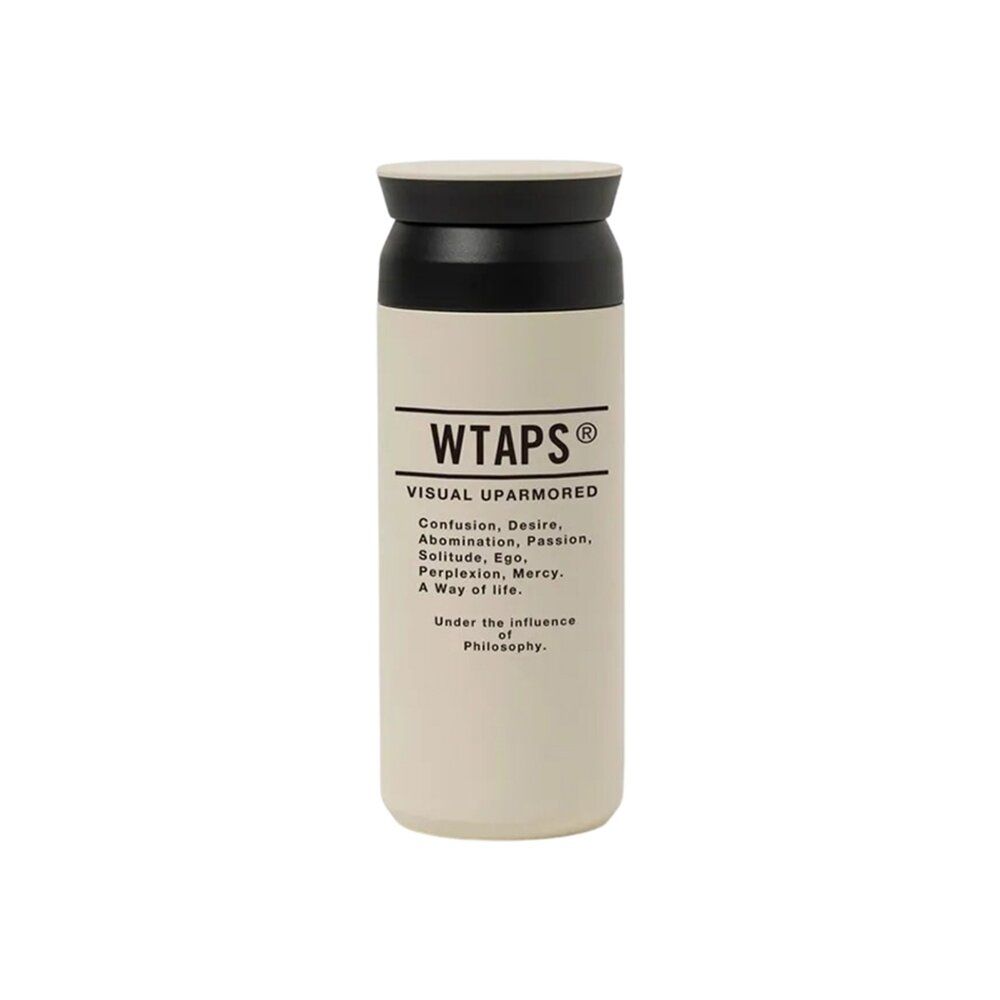 Wtaps H2O 500ML / Bottle / Steel Kinto 水壺白、黑252XKXKD-AC02