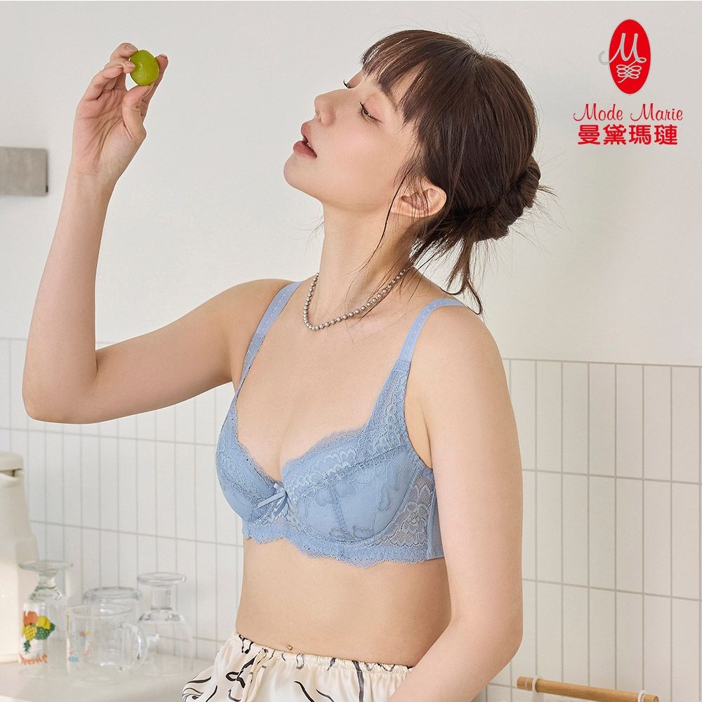 曼黛瑪璉 熱銷經典內衣限時開搶 2件900 (霧灰藍)