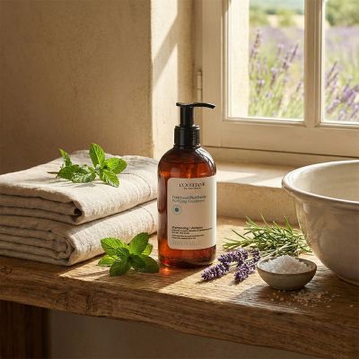 L'OCCITANE歐舒丹 L OCCITANE 歐舒丹 草本淨涼洗髮乳500ml-新版-國際航空版