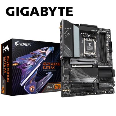 技嘉 X670 AORUS ELITE AX 主機板+金士頓 D5 32G/5200 FURY 記憶體