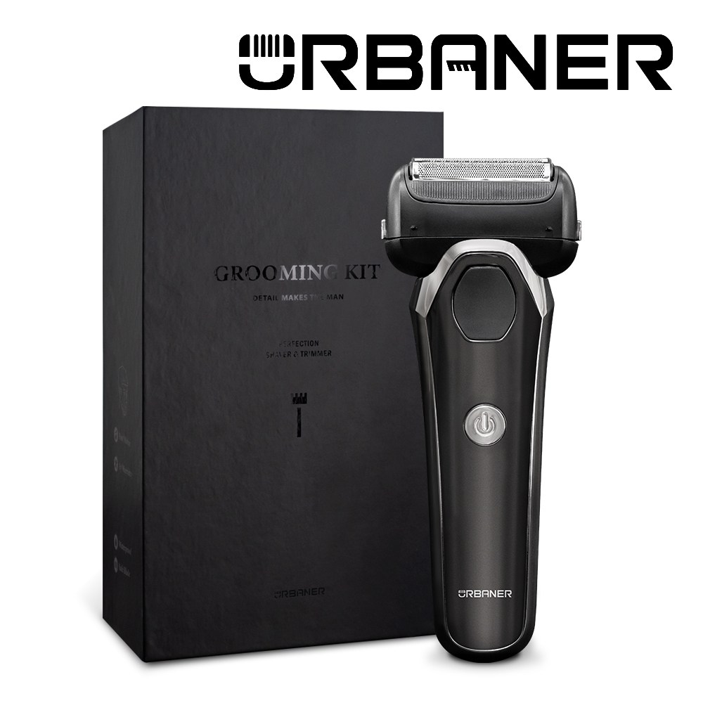 URBANER 奧本 頂級水洗3D浮動電動刮鬍刀 MB-344