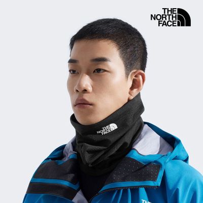 【The North Face 官方旗艦】北面SUMMIT巔峰系列男女款黑色UPF40防曬脖圍｜8CH2JK3