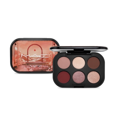 M.A.C 玩色派對六色眼影盤 玫瑰森林，為專櫃級彩妝品牌，提供6.25g高品質眼影盤，內含六種獨特色調，適合各種膚質使用。美國原裝進口，貨源，儲存期限為3年，製造日期或有效期限請詳見產品包裝標示。此眼影盤以玫瑰森林為主題，色彩繽紛，輕鬆打造多樣眼妝風格，是化妝愛好者的必備選擇。