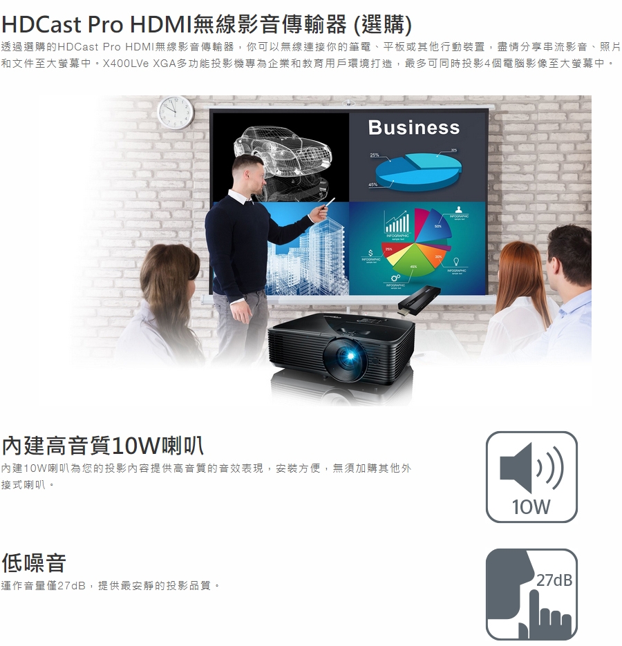 Optoma奧圖碼 X400LVE - 詳情2