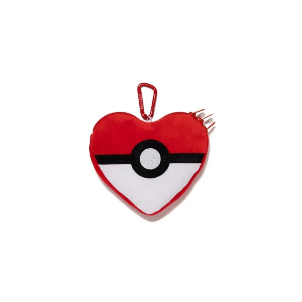 Human Made x Pokemon 聯名寶可夢愛心寶貝球卡套零錢包XX31GD047