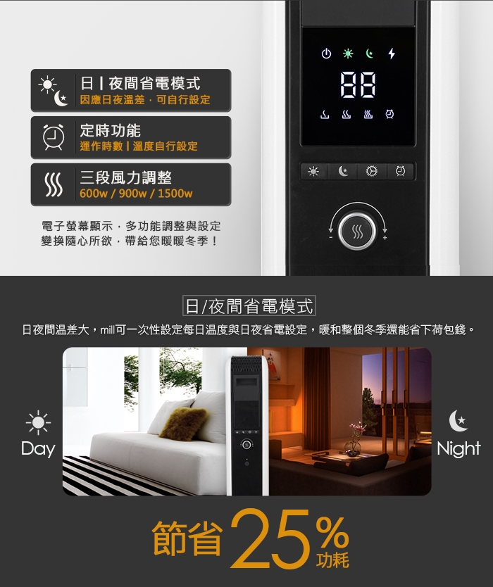 mill OIL1500WIFI3 - 詳情4