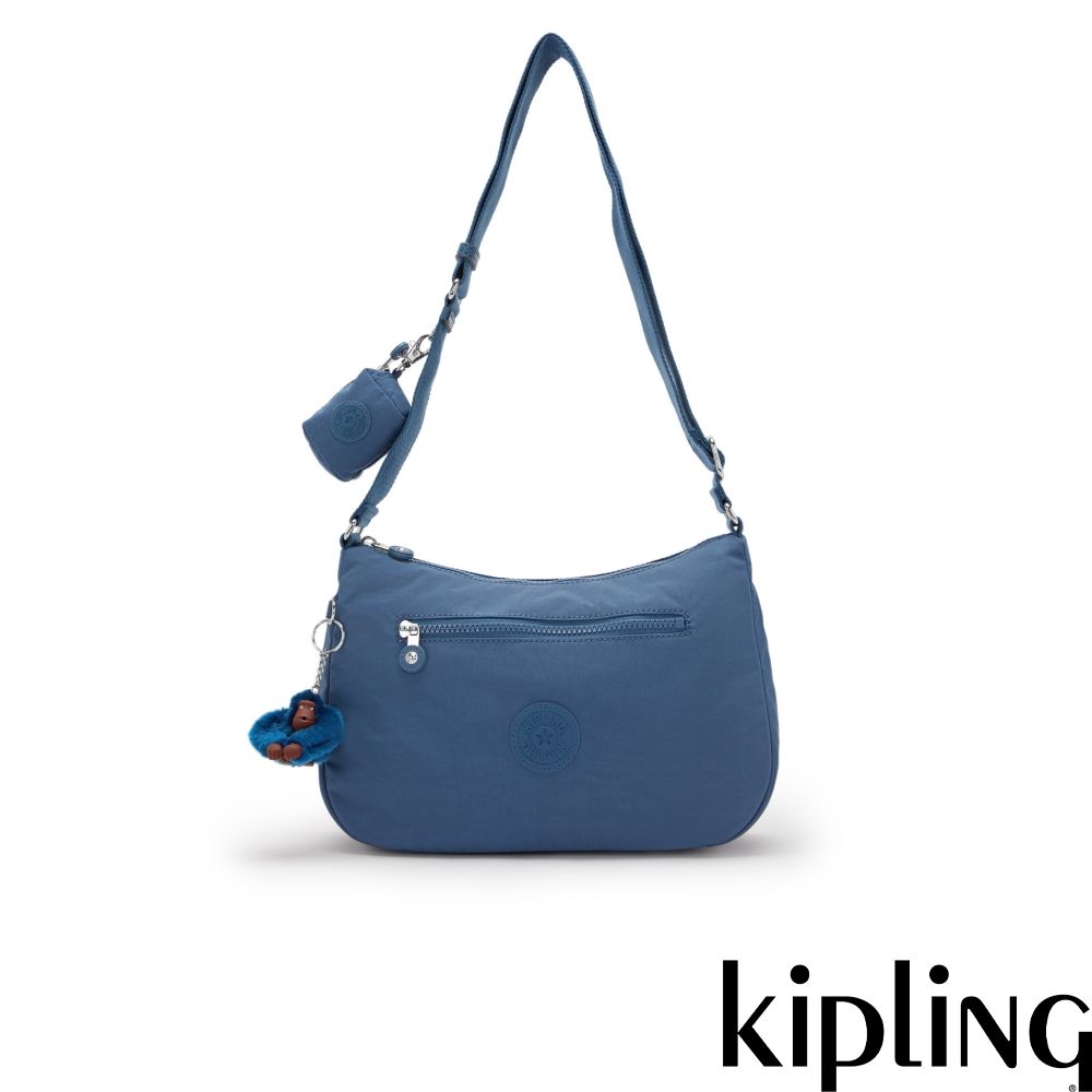 Kipling 雲海藍附小包造型側背包-SHINAE