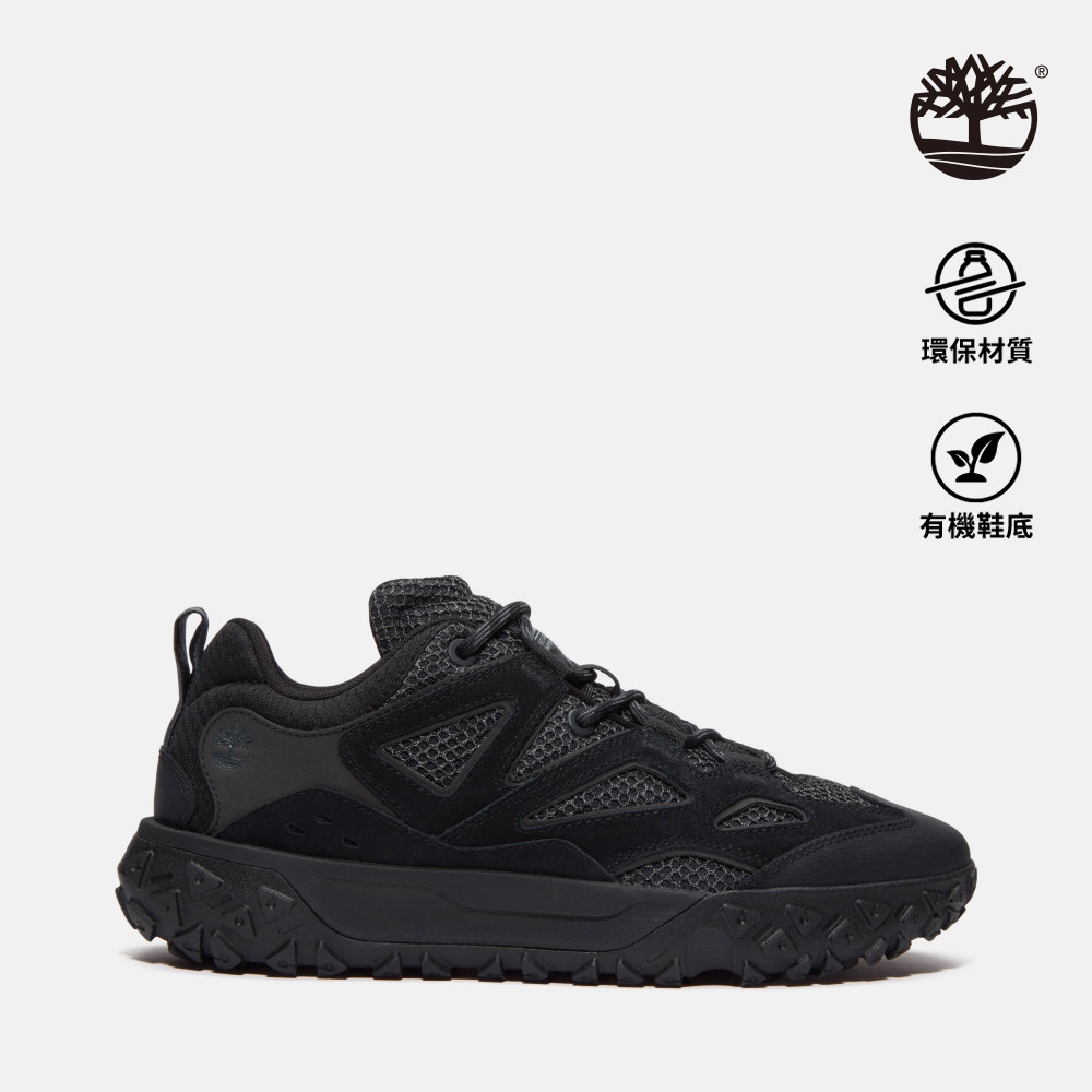 Timberland官方旗艦 男款黑色Motion 6低筒健行鞋|A6DU2EAE