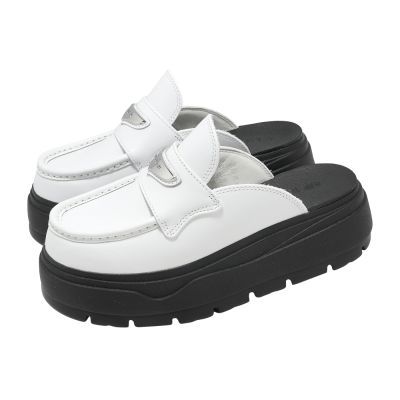 Nike 穆勒鞋 W Air Jordan Mule 女鞋 白 銀 厚底 增高 懶人鞋 HJ4292-100
