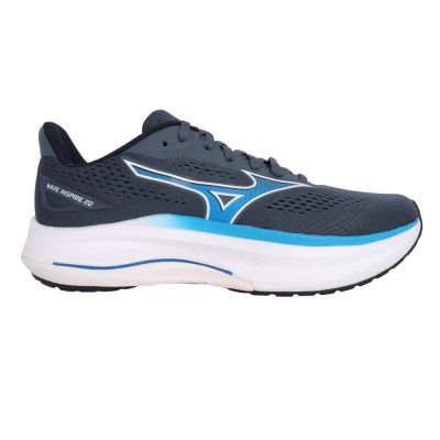 MIZUNO WAVE INSPIRE 22 SW 男慢跑鞋-4E寬楦-美津濃 J1GC264553 鐵灰白藍