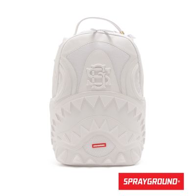 SPRAYGROUND-巴爾瑪尼亞卡爾聯名款後背包-白色