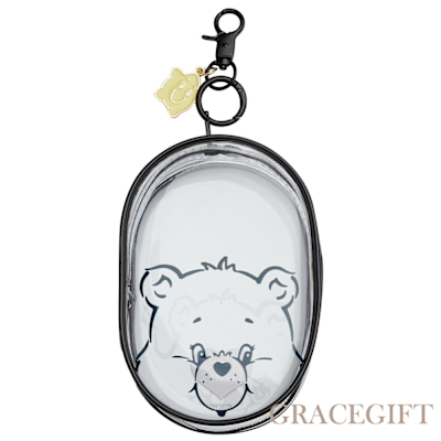 【Grace Gift】Care Bears-透明外出曬娃包 黑