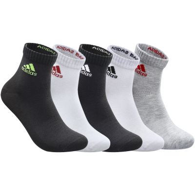 adidas 愛迪達 P1高機能短筒運動襪 6入組-羽球襪/籃球襪/機能襪
