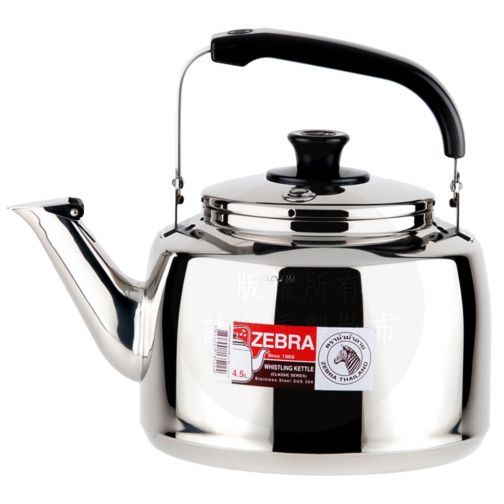 ZEBRA斑馬304不鏽鋼笛音壺(A) 4.5L | 琴音壺/煮水壺| Yahoo購物中心