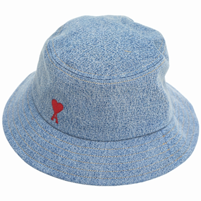 AMI PARIS 官網最高$6400 紅心A補丁漁夫帽-多款可選