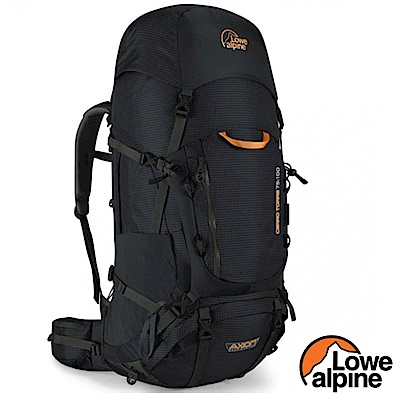 英國 LOWE ALPINE Cerro Torre 75:100 輕量透氣登山背包 黑