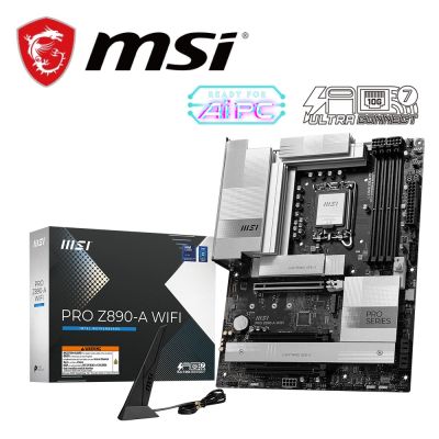 微星 PRO Z890-A WIFI DDR5 主機板+Intel Core Ultra 5 245KF【14核】