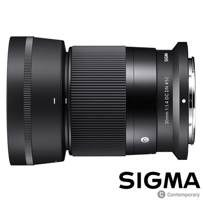 SIGMA 30mm F1.4 DC DN Contemporary for NIKON Z 接環 (公司貨) 標準大光圈定焦鏡 人像鏡 APS-C 無反微單眼專用鏡頭