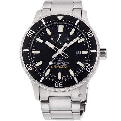 ORIENT STAR東方之星 DIVERS 200M系列機械錶43.6mm黑 RE-AU0301B
