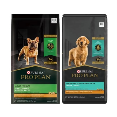 PRO PLAN冠能 34LB(15.4 kg) 幼犬/小型成犬鮮雞配方 狗飼料