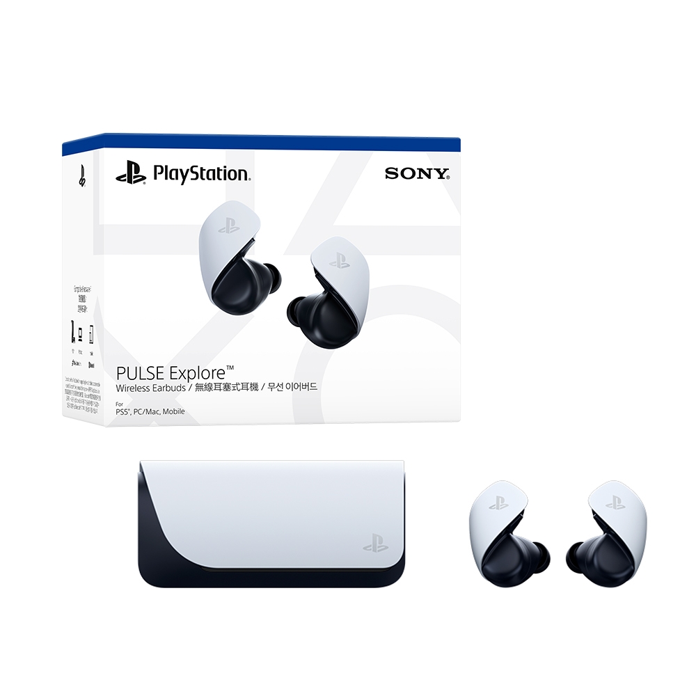 SONY PlayStation PULSE Explore無線耳塞式耳機 白色